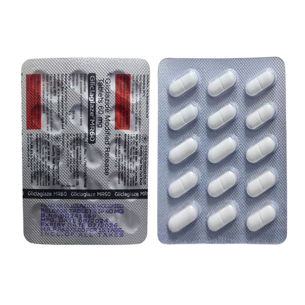 Gliclazide 60 mg Tablet