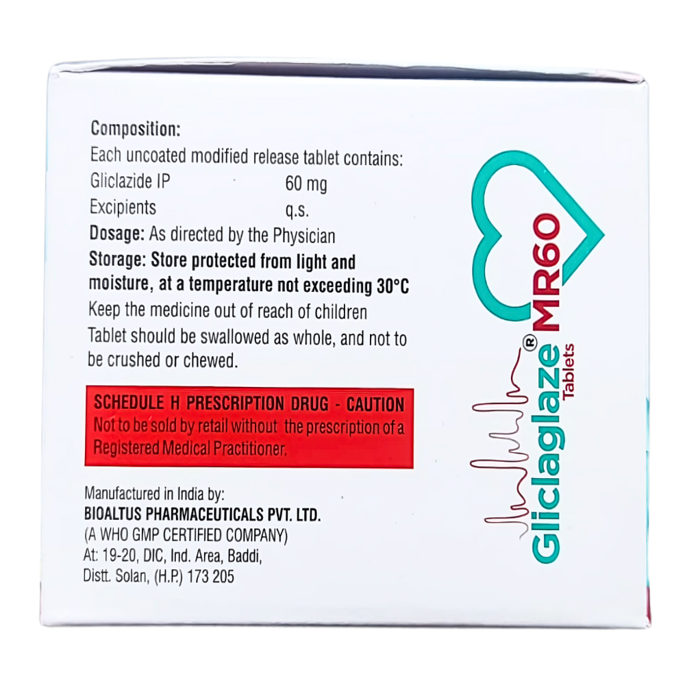 Gliclazide 60 mg Tablet