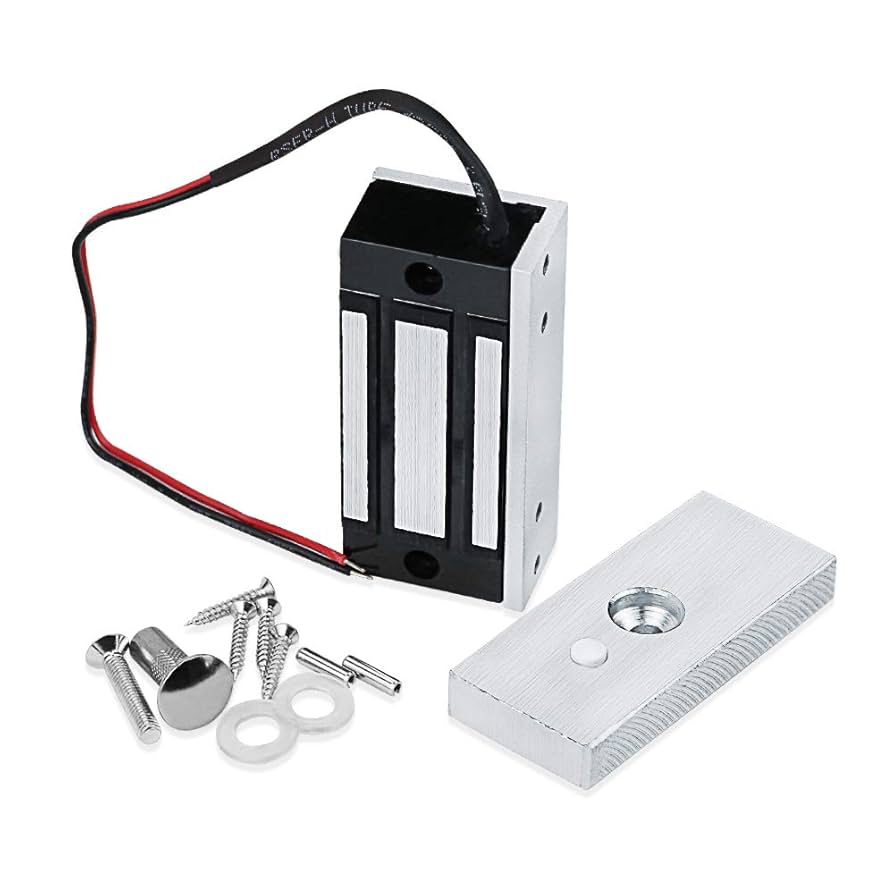 Single Leaf Electromagnetic Locks 100 Lbs With Led - Application: Metal/wood Cabinet
