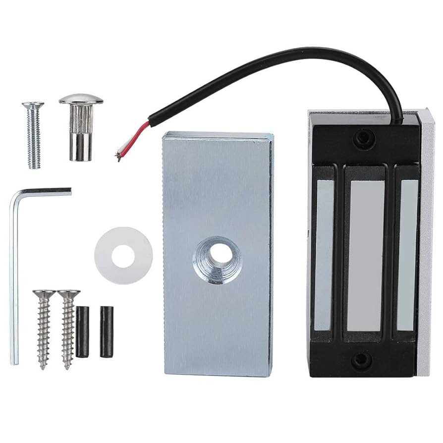 Single Leaf Electromagnetic Locks 100 Lbs With Led - Application: Metal/wood Cabinet