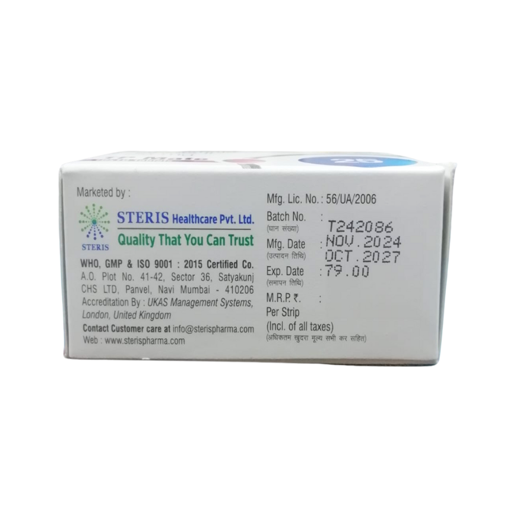 Topiramate Tablets Ip 25 Mg - Drug Type: General Medicines