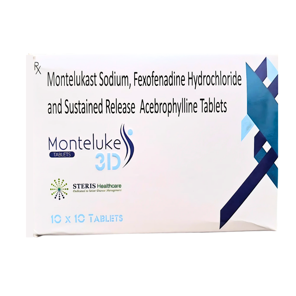 montelukast fexofenadine acebrophylline tablet