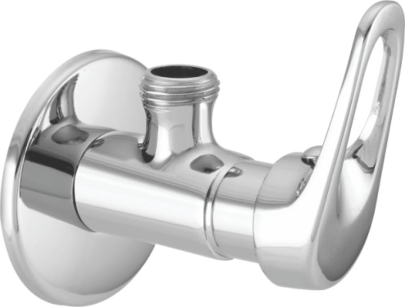 Crown Angle Cock - Color: Nickle