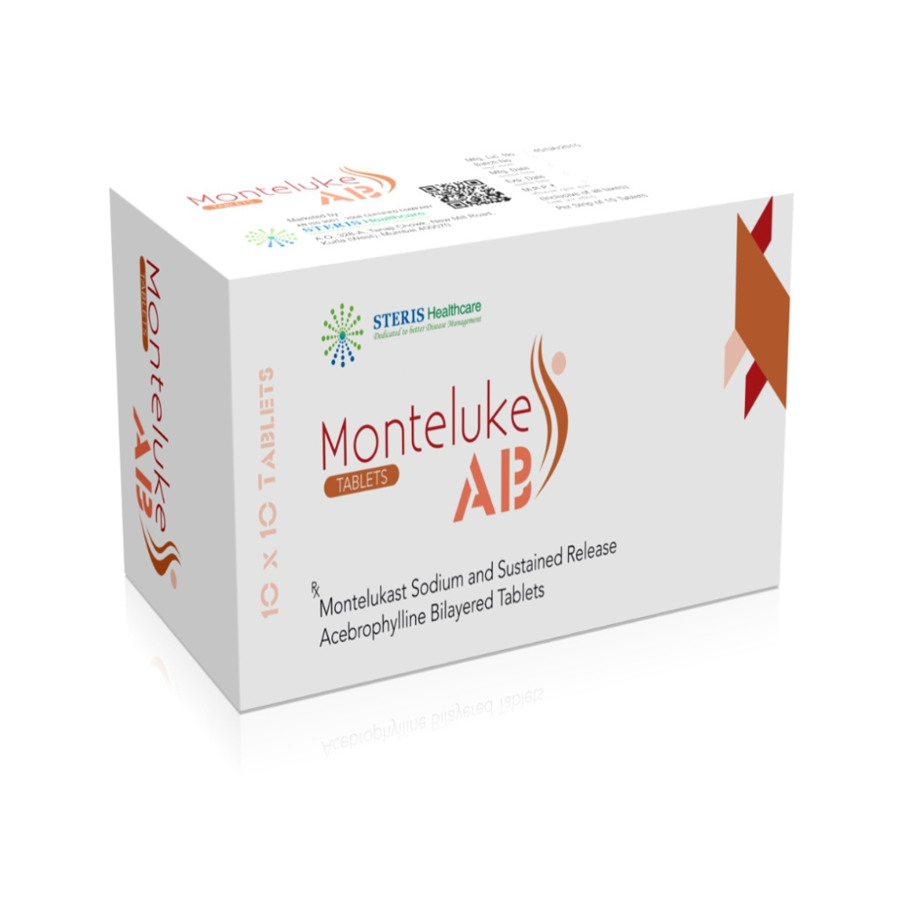 Montelukast (10Mg), Acebrophylline Sr (200Mg) - Drug Type: General Medicines