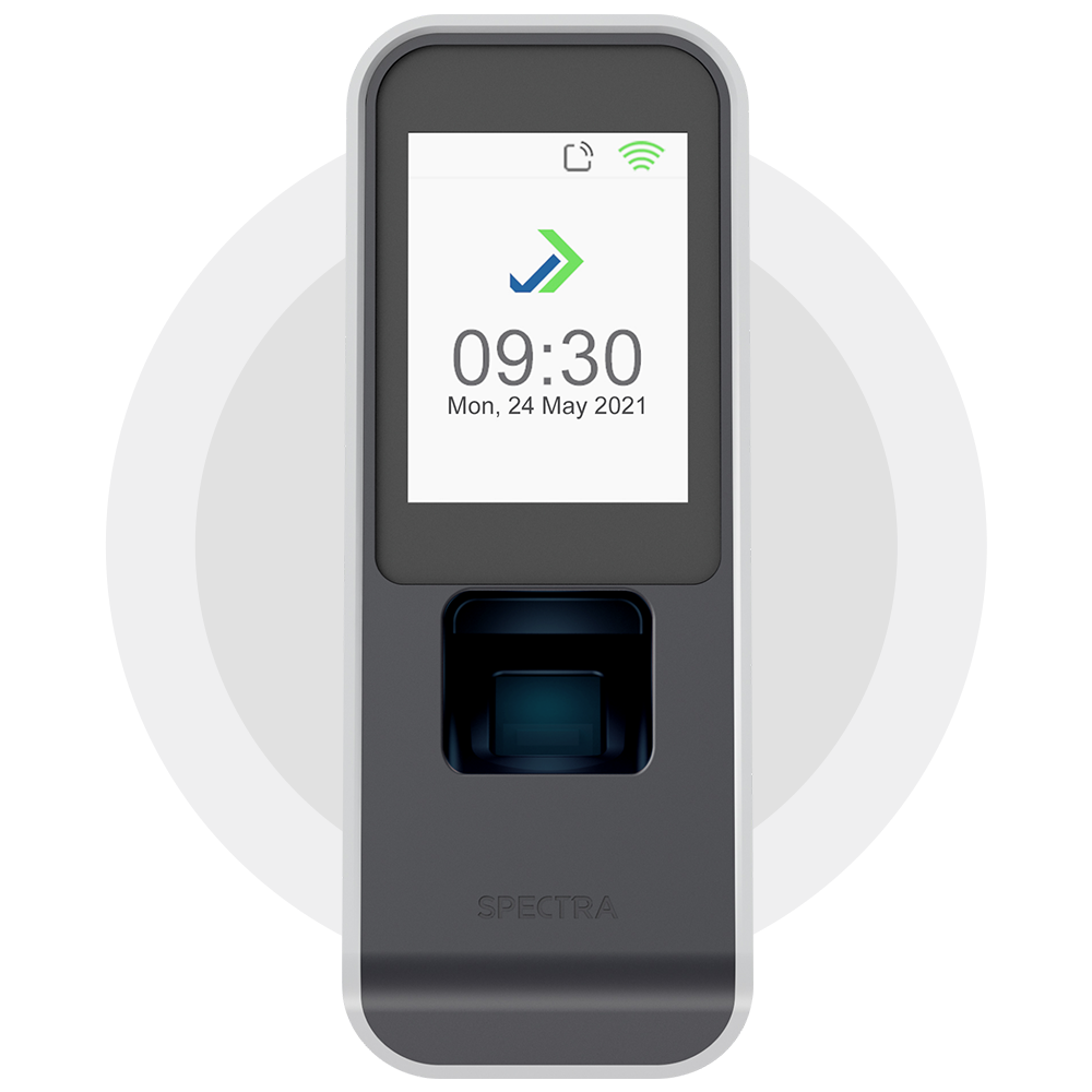 Spectra UniStamp 3S Power Packed Biometric Control System