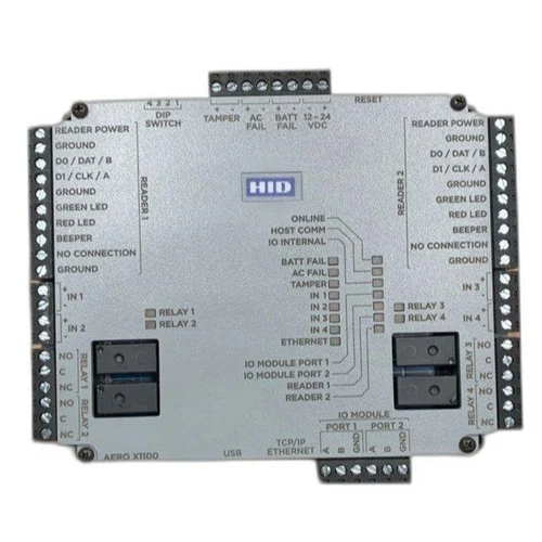 Hid 2 Door Hid Aero X1100 Intelligent Controller Up To 4 Readers 7 Inputs 4 Outputs - Color: White