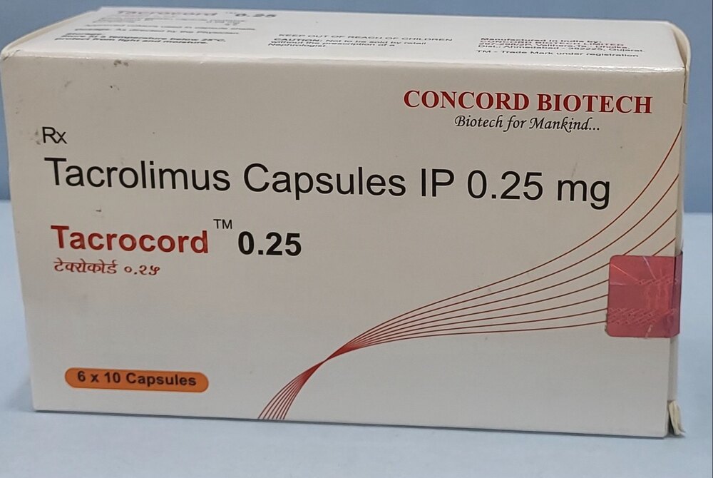Tacrocord 0.25mg Tablet