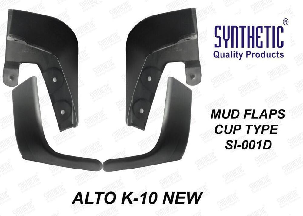 Si-001D Alto K-10 New Car Cup Type Mud Flaps - Feature: Premium Quality