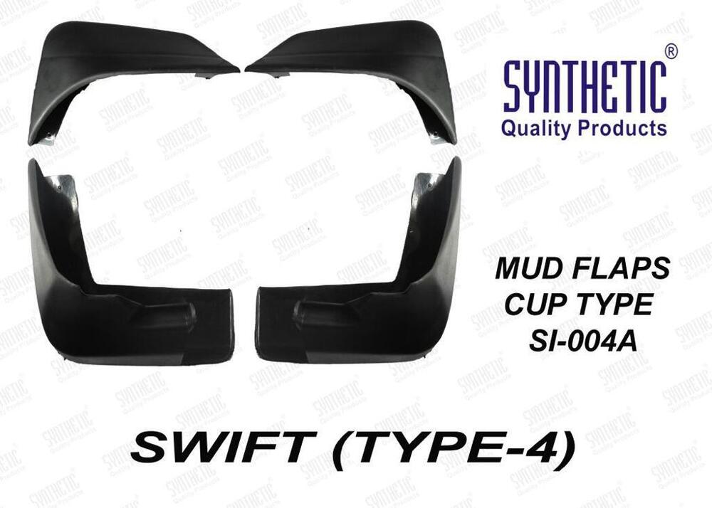 Si-004A Swift Car Type-4 Cup Type Mud Flaps - Feature: Premium Quality