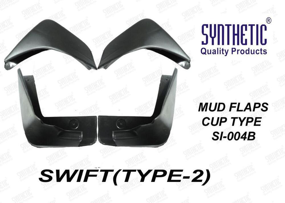 Si-004B Swift Car Type-2 Cup Type Mud Flaps - Feature: Premium Quality