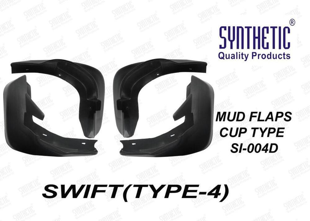 Si-004D Swift Car Cup Type-4 Mud Flaps - Feature: Premium Quality