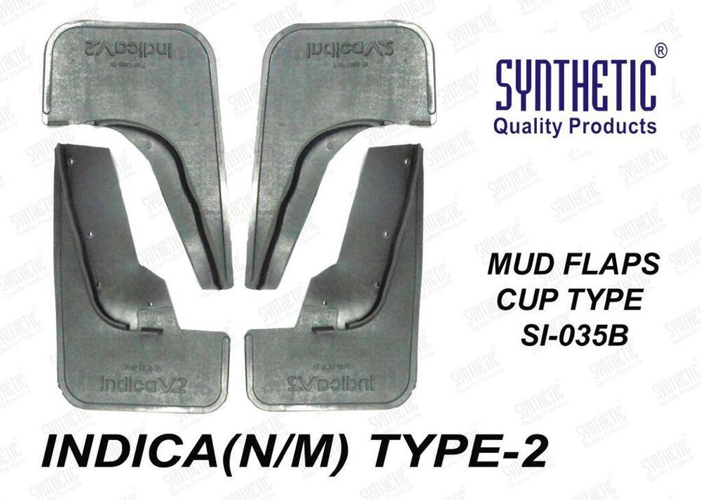 Si-035B Indica Car Cup Type Mud Flaps - Feature: Premium Quality