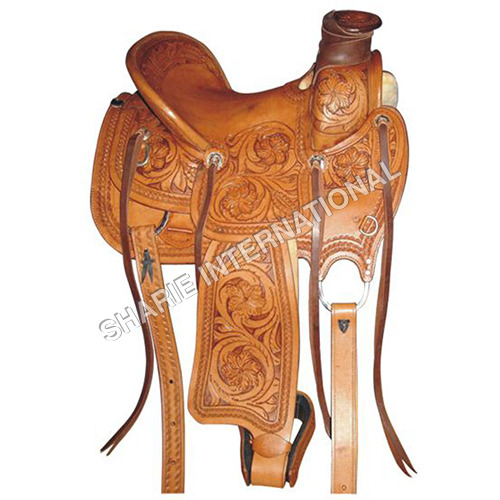 Si-1094 Fiber Glass Tree Western Saddle - Color: Demand On Customer