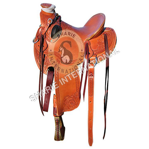 Si-1101 Latigo Strap Western Saddle - Color: Demand On Customer
