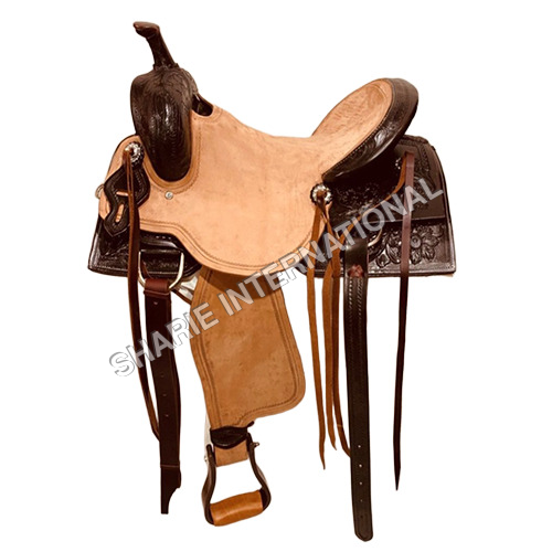 SI-1112 Rear Billet Western Saddle