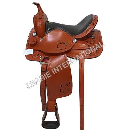 SI-1231 Rear Jockey Western Saddle