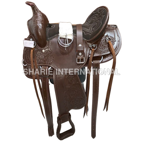 SI-1238 2 Girths Western Saddle