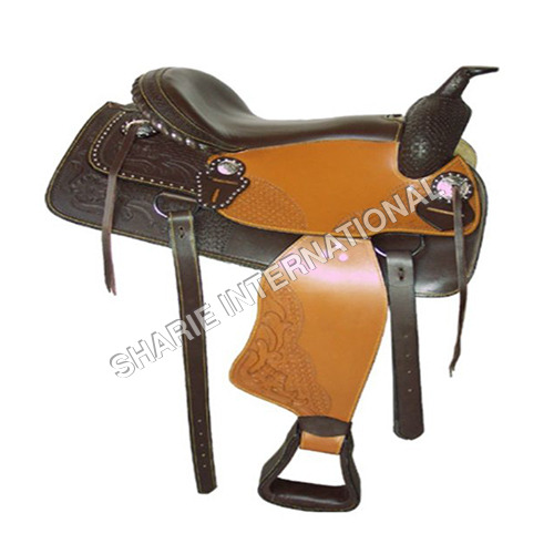 Si-1011 Western Saddle - Color: Demand On Customer