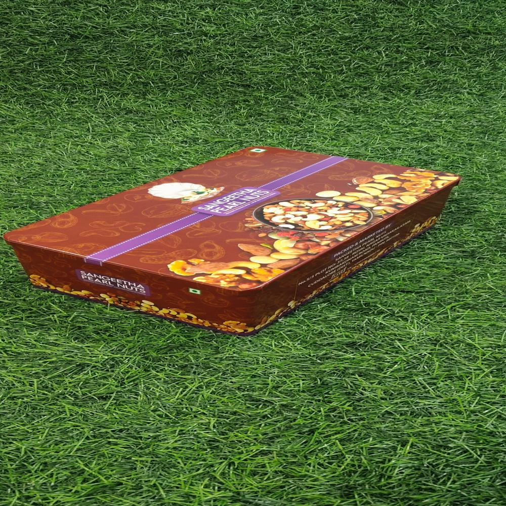 Dry fruit pack tin container