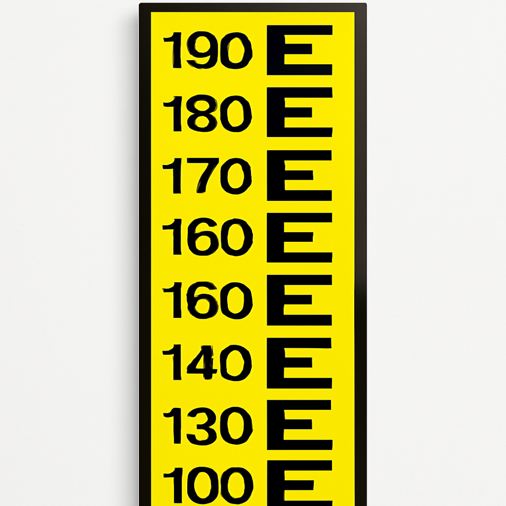 River Staff Gauge - Accuracy: 100  %