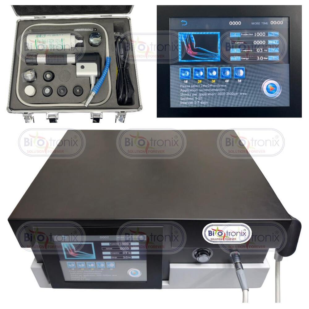 7 Head Pneumatic Shockwave Clinical Radial ESWT Machine