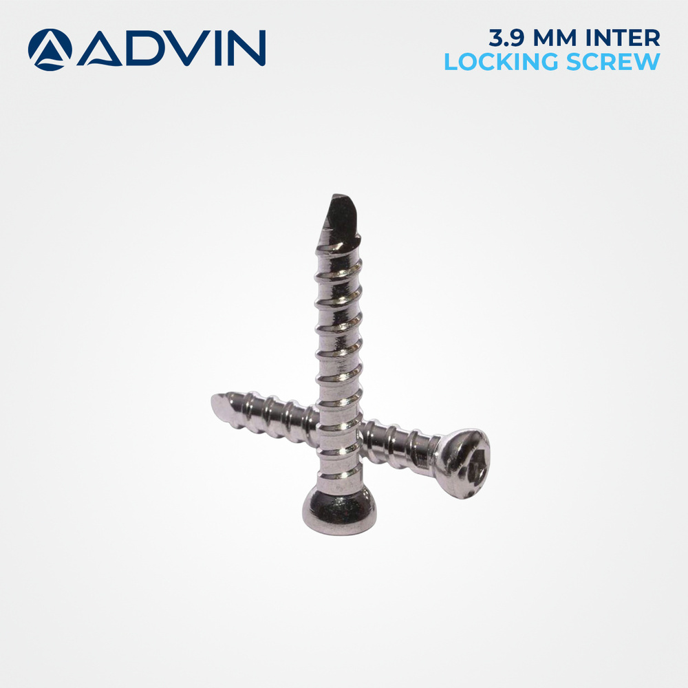 3.9mm Inter Locking Screw - Accuracy: Precision Engineered