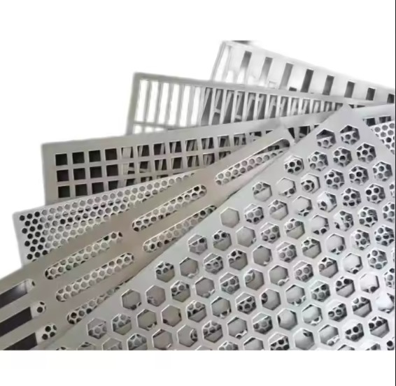 Aluminium Perforated Sheet - Rectangular, Silver Color, Polished Surface Treatment | 1 Year Warranty, Ideal For Various Applications