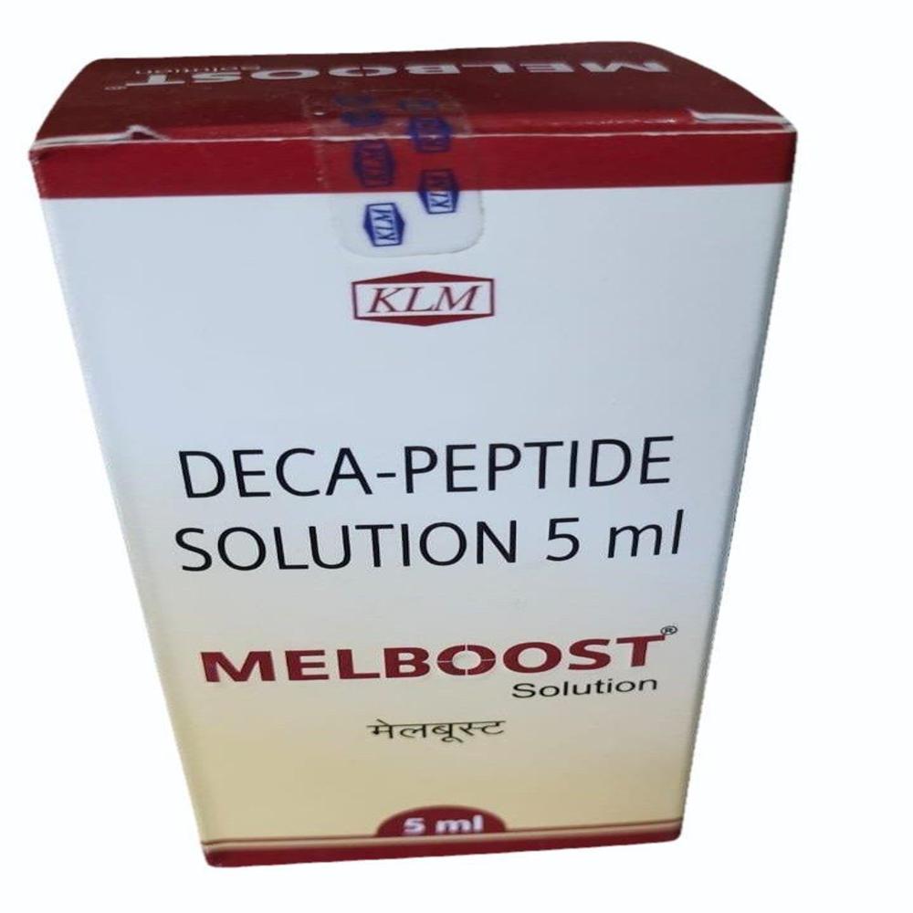 Melboost Deca Peptide 5mg Solution 5ml - Drug Type: General Medicines
