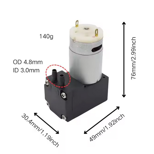 DTF Caping Suction Motor 24v big