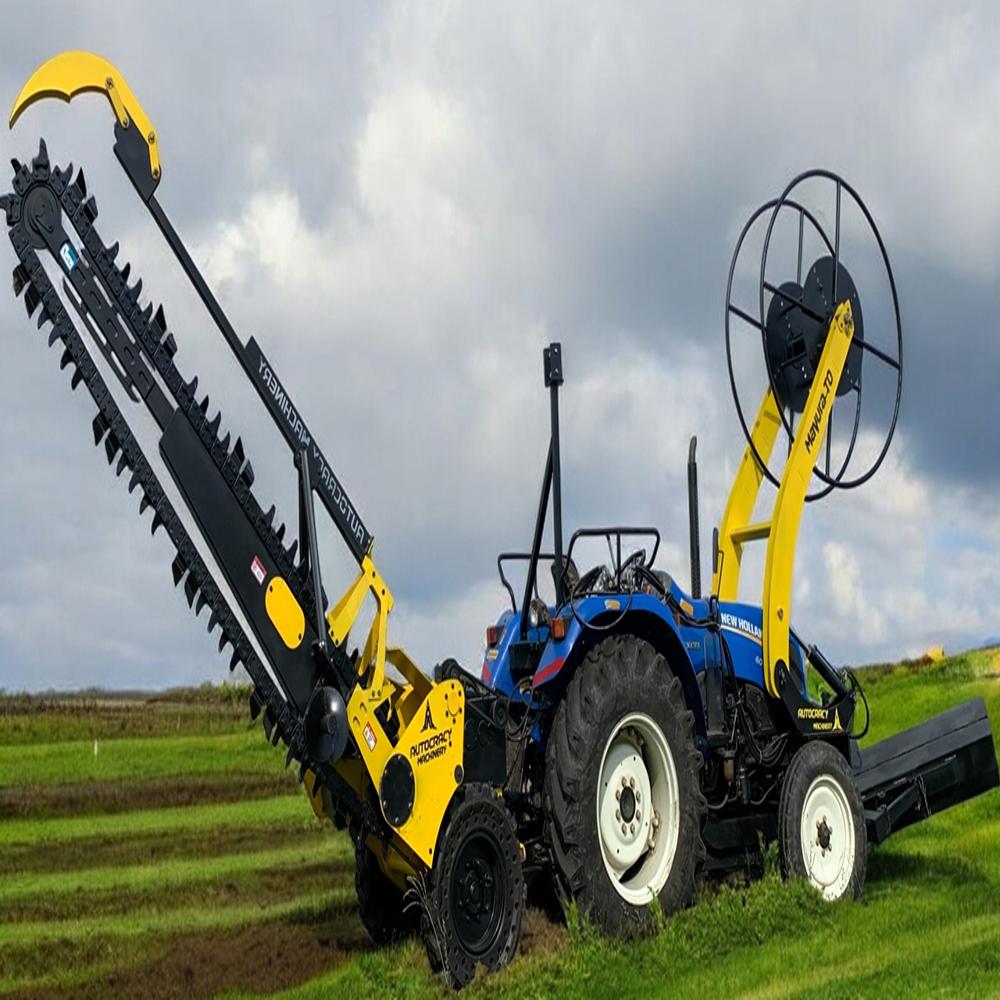 Cable Trencher - Ofc - Mayura To -All-in-one - Color: Yellow