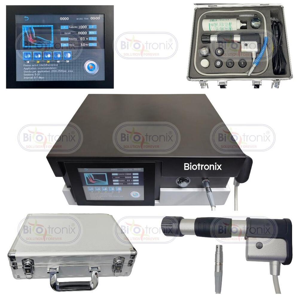 High-performance 7 Head Pneumatic Clinical Radial Eswt Device