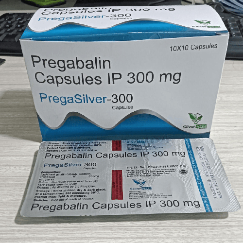 Prega Silver 300 Capsules - Drug Type: General Medicines