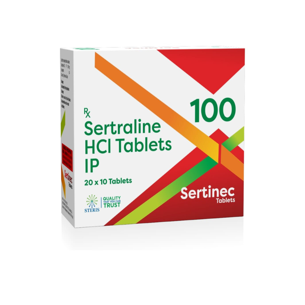 Sertraline 100 Mg - Drug Type: General Medicines