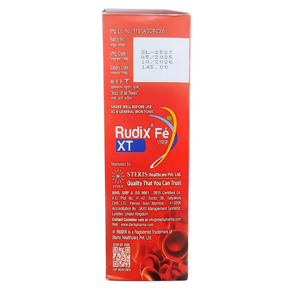 Ferrous Bisglycinate, Vitamin B12, Folic Acid & Zinc Picolinate Syrup