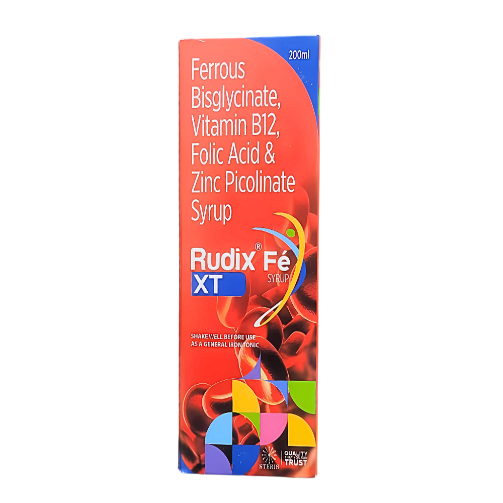 Ferrous Bisglycinate, Vitamin B12, Folic Acid & Zinc Picolinate Syrup