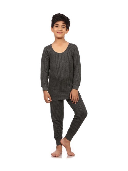 Boys Thermal Set - Color: Grey
