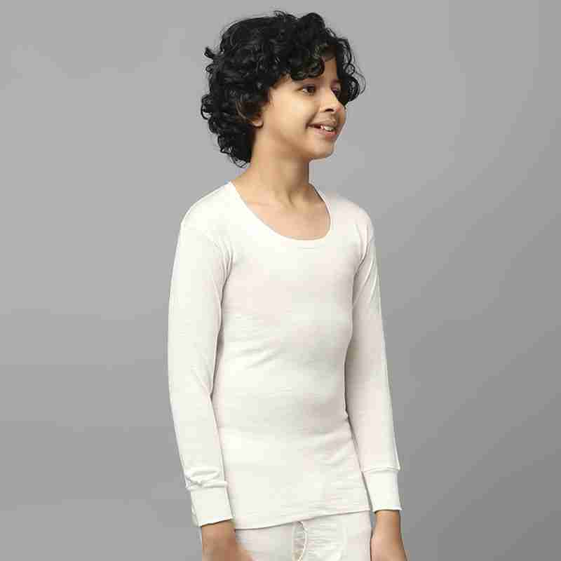 Boys Thermal Set White - Age Group: 5-12