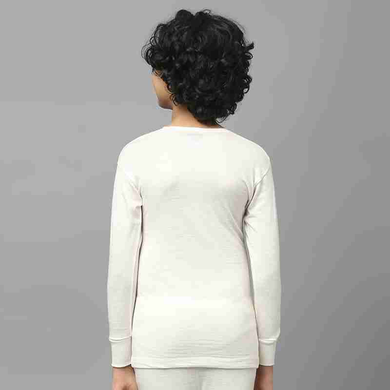 Boys Thermal Set White