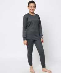 Girl's Winter Wear Thermal Full Sleeves Body Warmer top and Pajama Set