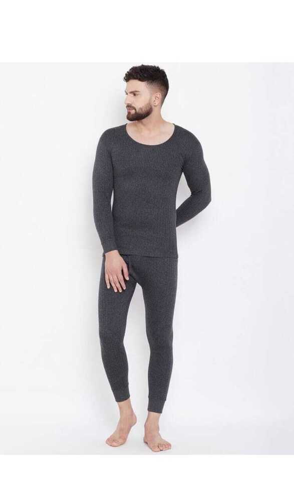 Men Thermal Set - Color: Grey