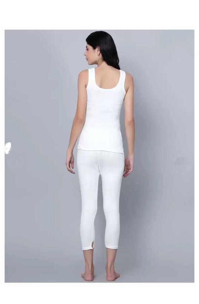 Ladies White Thermal Set