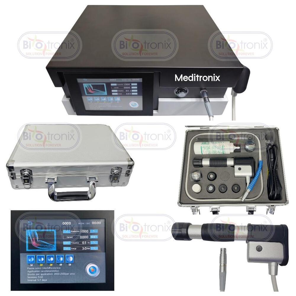 Non-Invasive Pneumatic Shockwave Clinical Radial ESWT Device 7 Heads 10 Modes