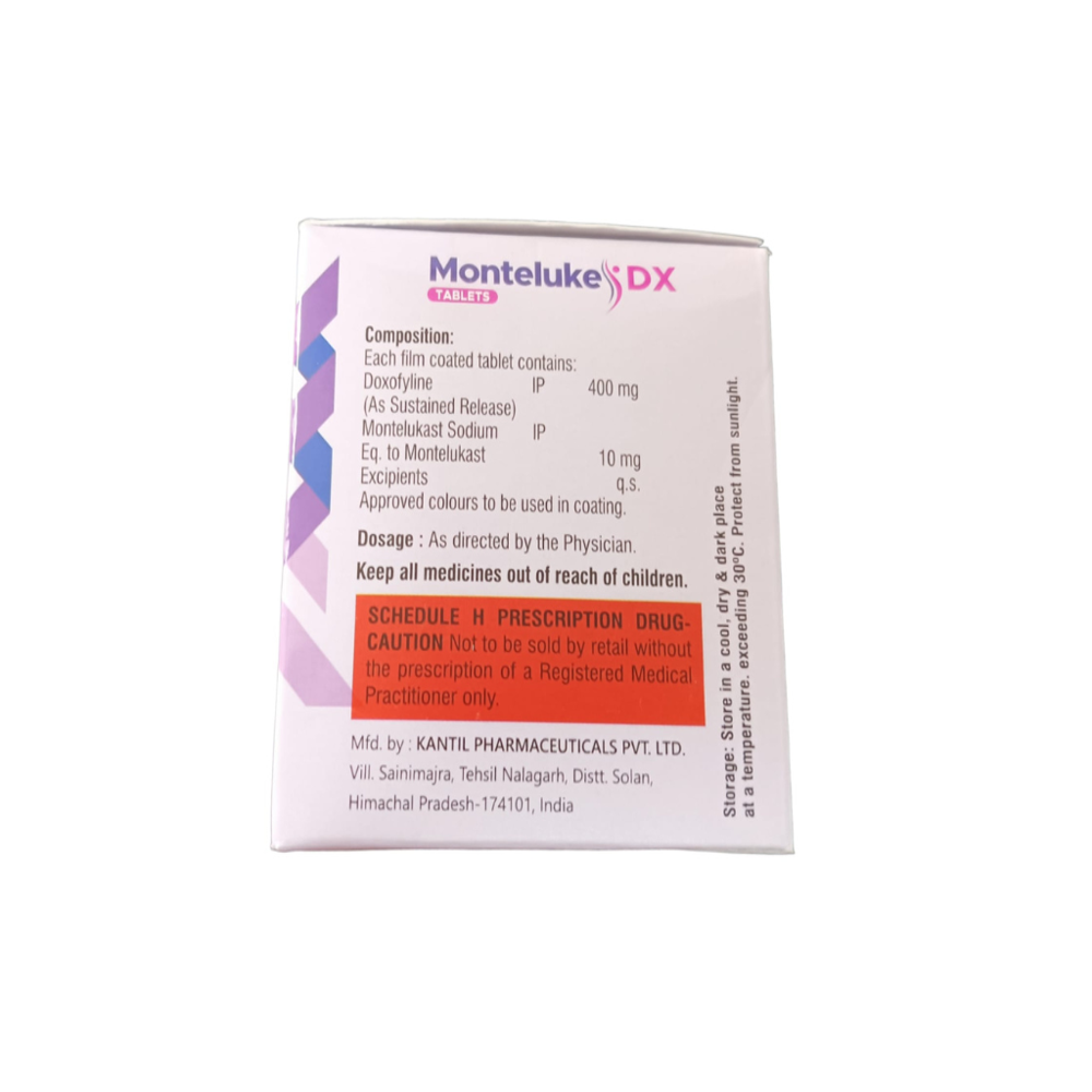 Montelukast And Doxofylline - Drug Type: General Medicines