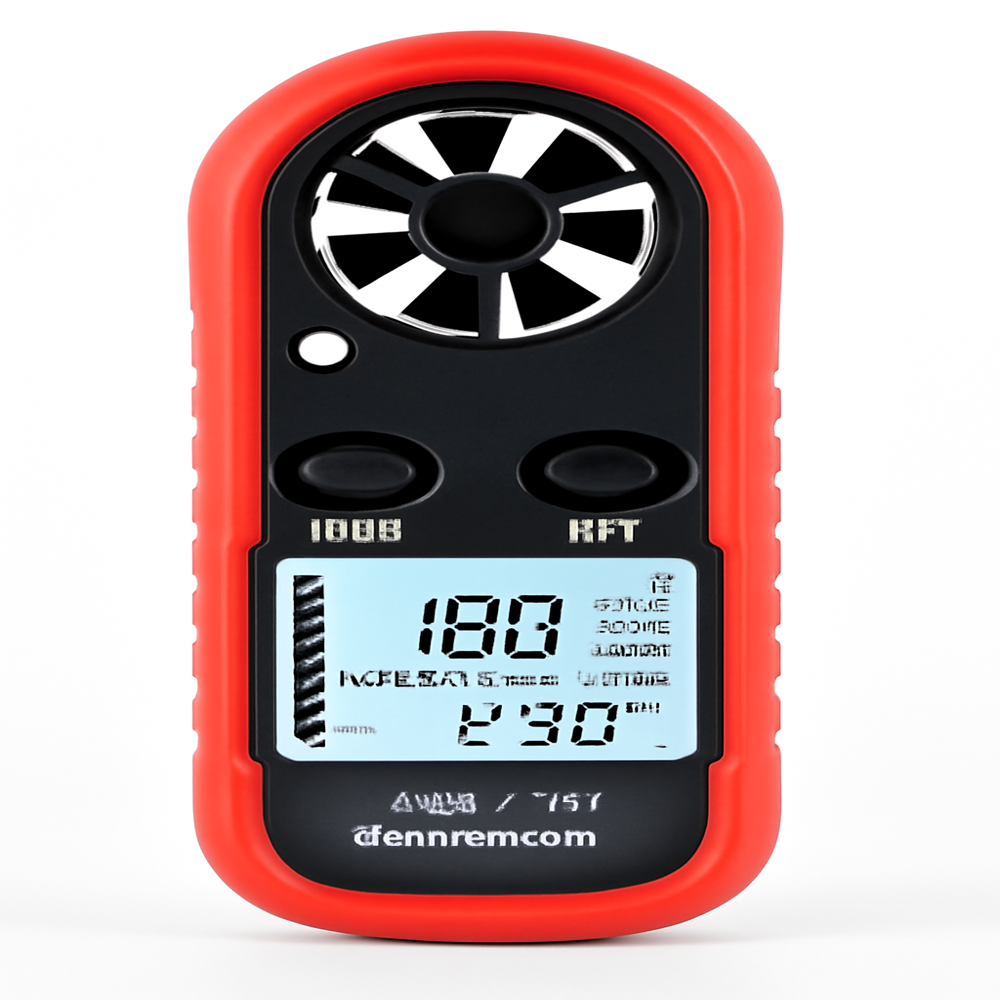 Handheld Digital Anemometer - Accuracy: 0.5 %