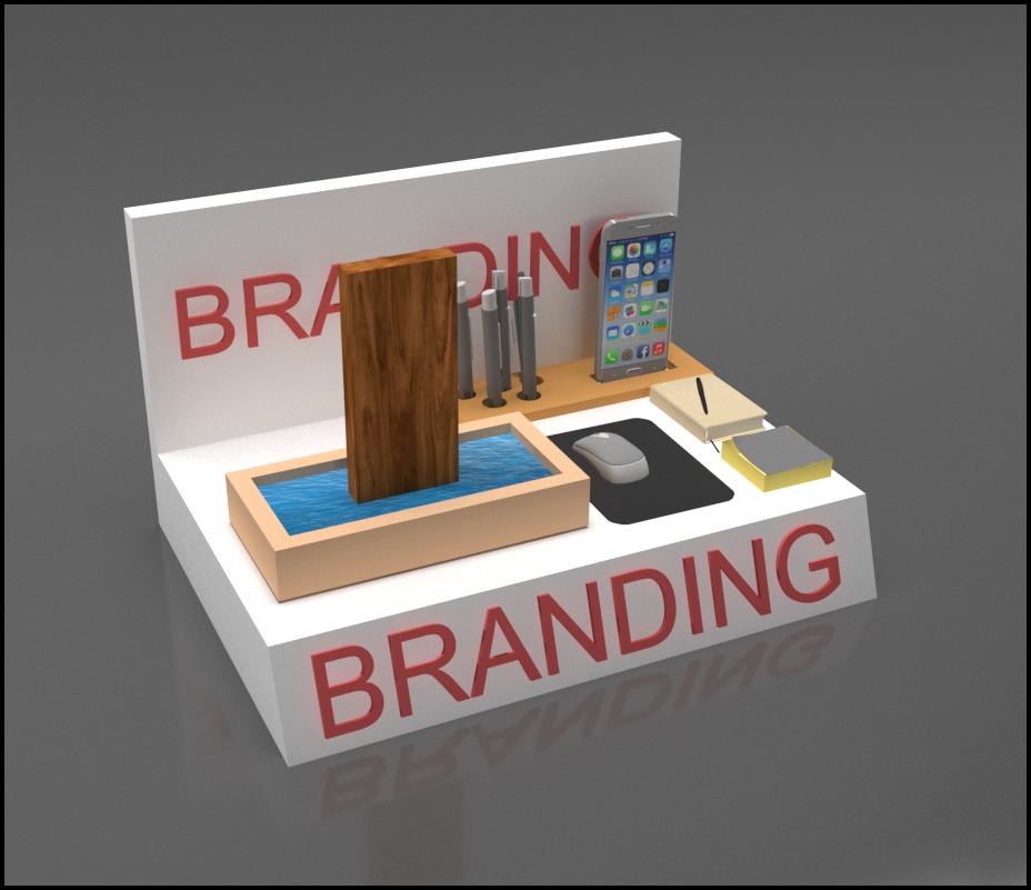 Hips Display Panel - Design: Plain