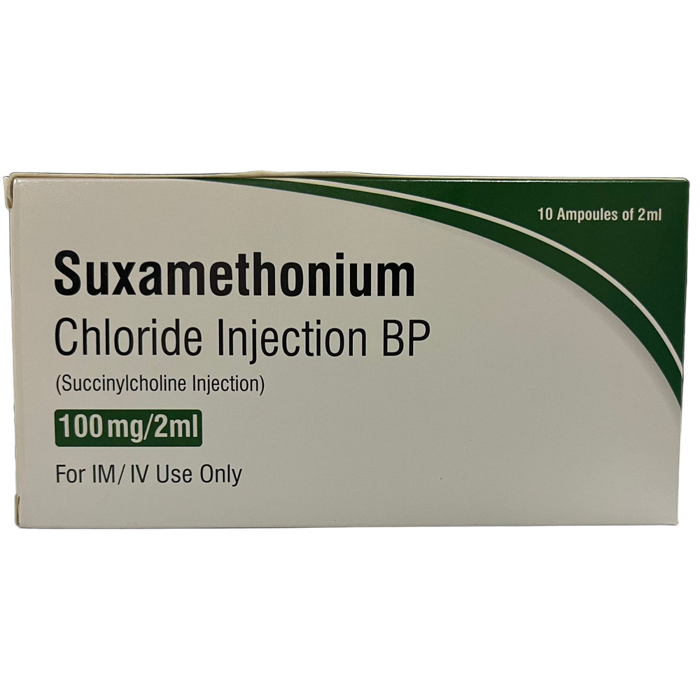 100Mg Suxamathonium Chloride Injection - Physical Form: Liquid