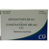 80mg Artemether 480mg Lumefantrine Tablets