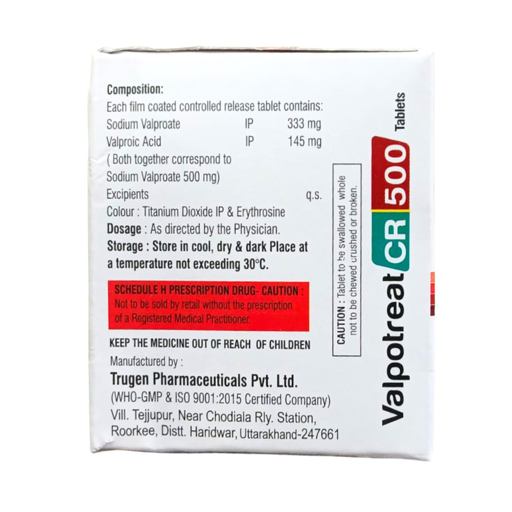 Sodium Valproate CR 500 mg