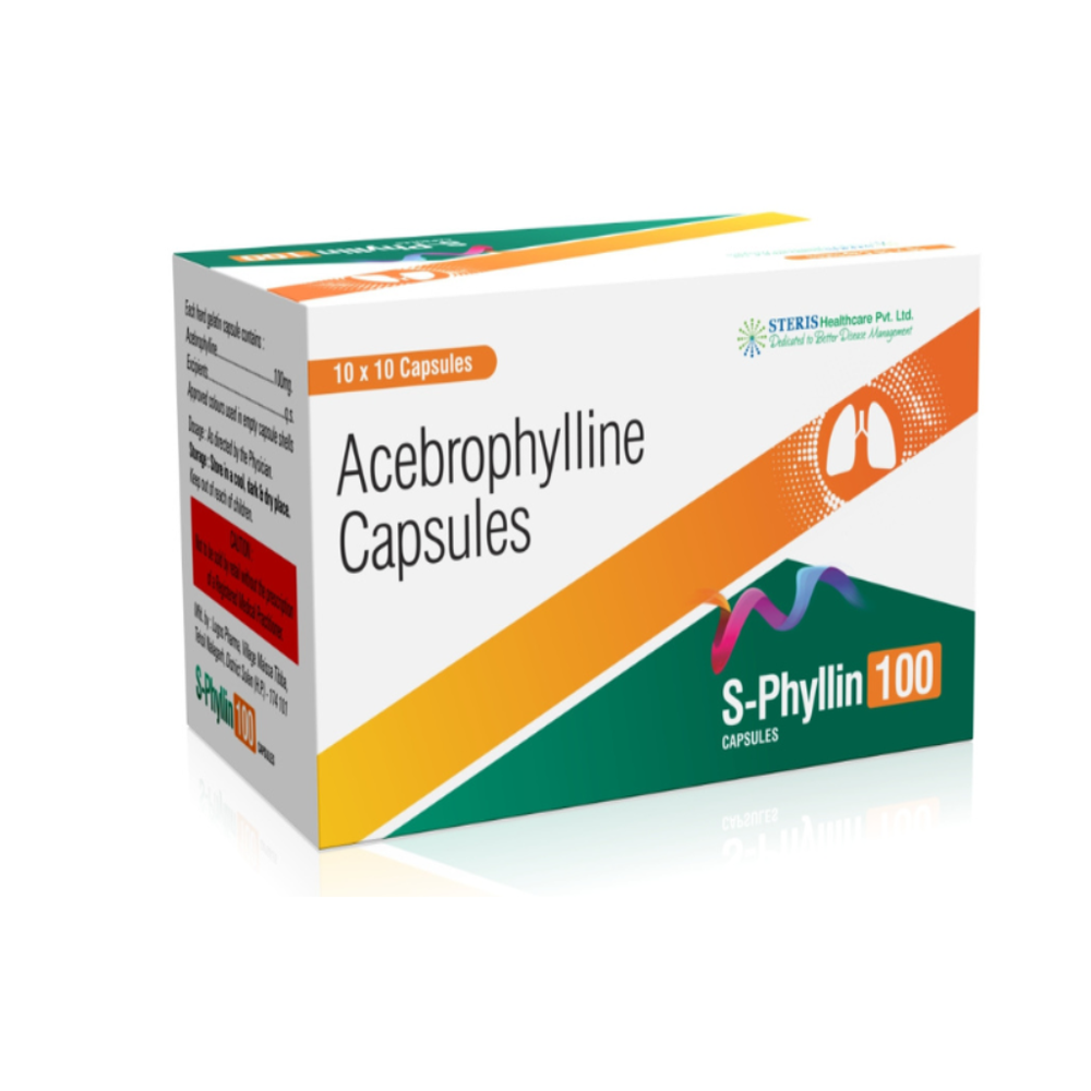 Acebrophyllin (100Mg) - Drug Type: General Medicines