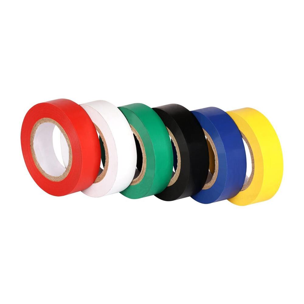 15 Mtr Pvc Insulation Tape - Color: Multi Coloured